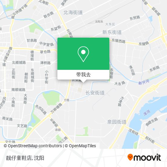 靓仔童鞋店地图