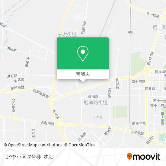 北李小区-7号楼地图