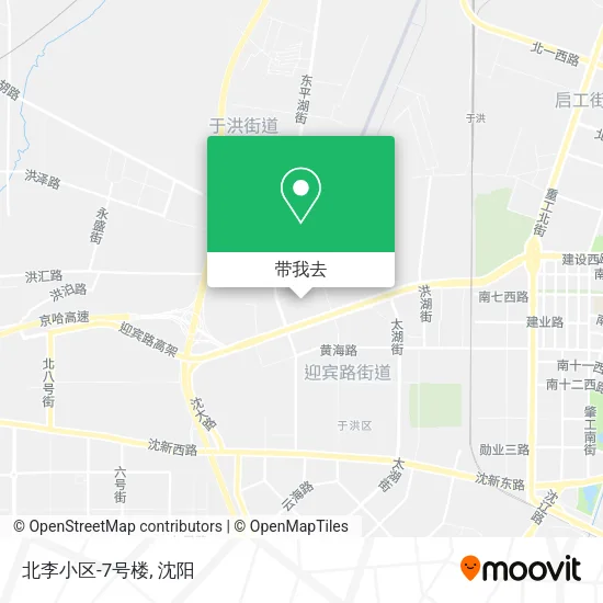 北李小区-7号楼地图