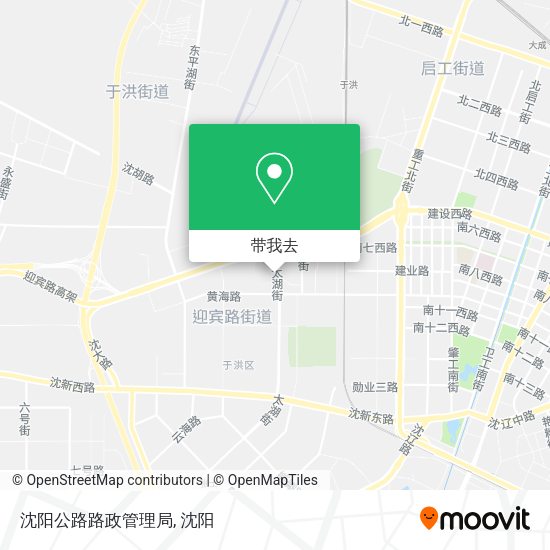 沈阳公路路政管理局地图