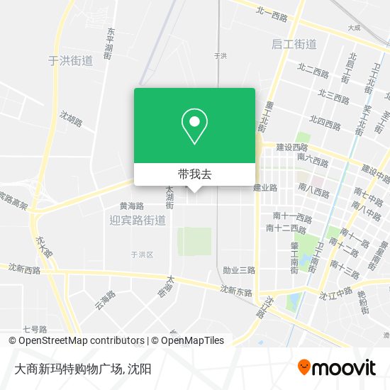 大商新玛特购物广场地图