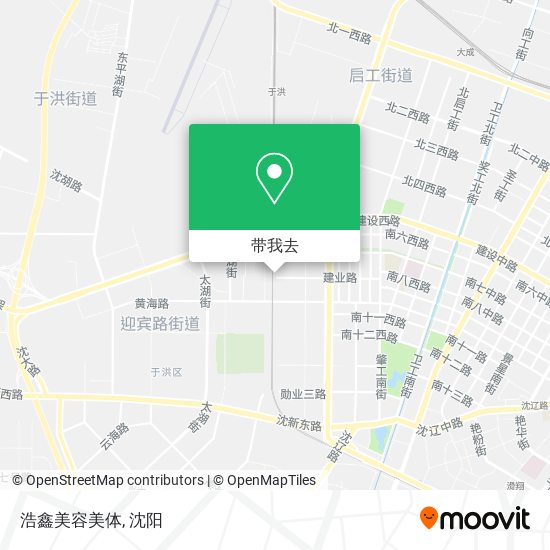 浩鑫美容美体地图