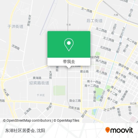 东湖社区居委会地图