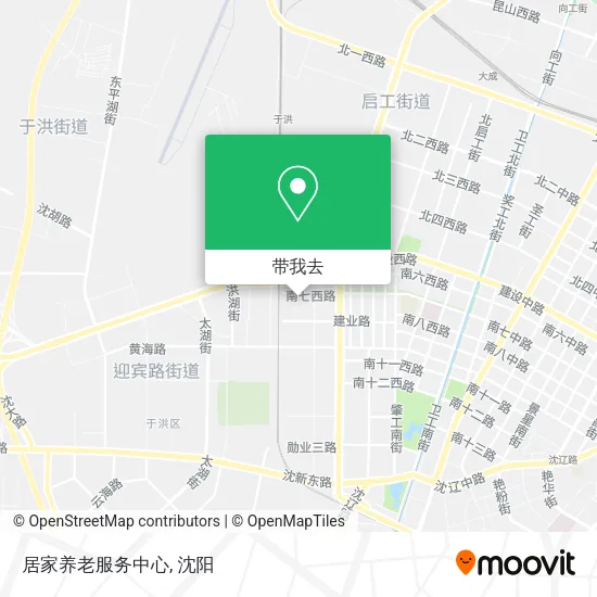 居家养老服务中心地图
