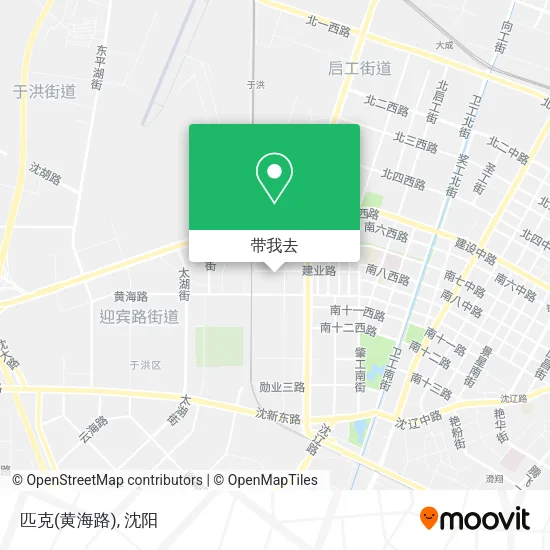 匹克(黄海路)地图