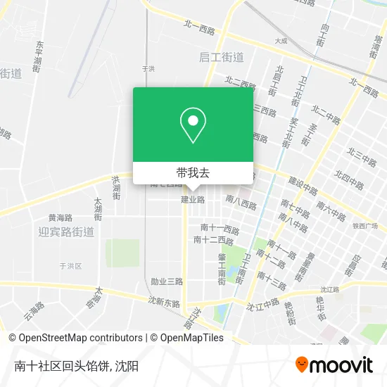 南十社区回头馅饼地图