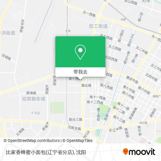 比家香蜂蜜小面包(辽宁省分店)地图