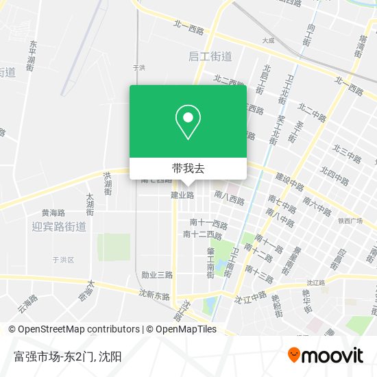富强市场-东2门地图