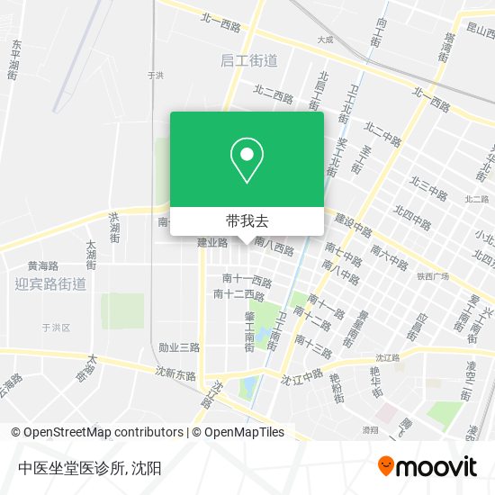 中医坐堂医诊所地图