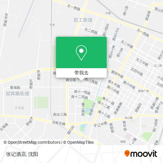 张记酒店地图