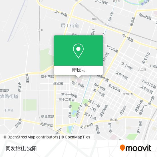 同发旅社地图
