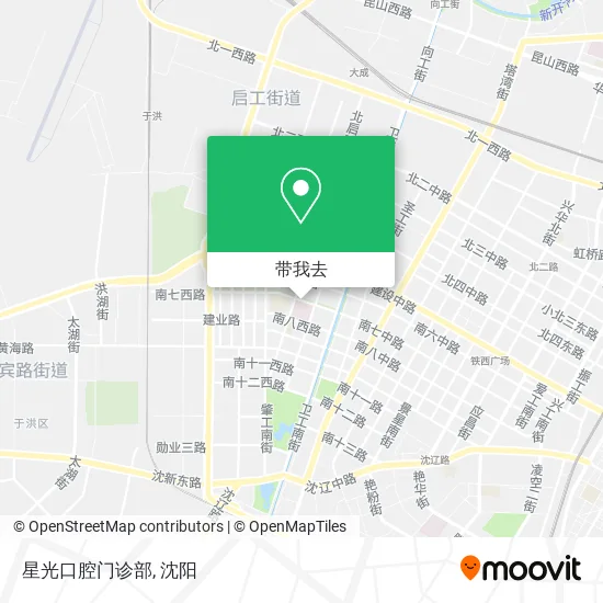 星光口腔门诊部地图