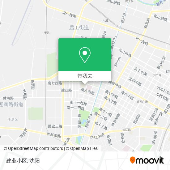 建业小区地图