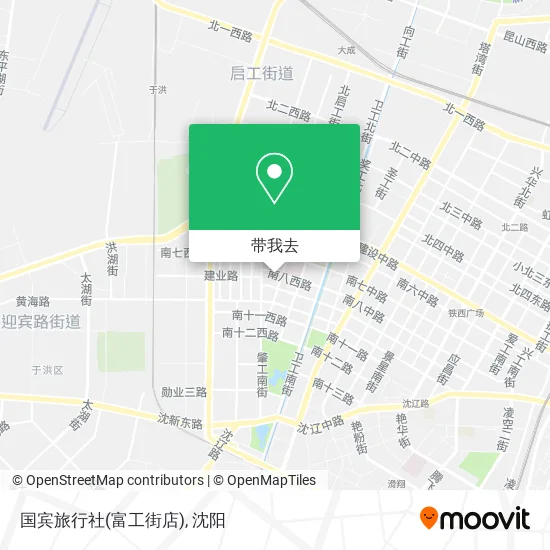 国宾旅行社(富工街店)地图