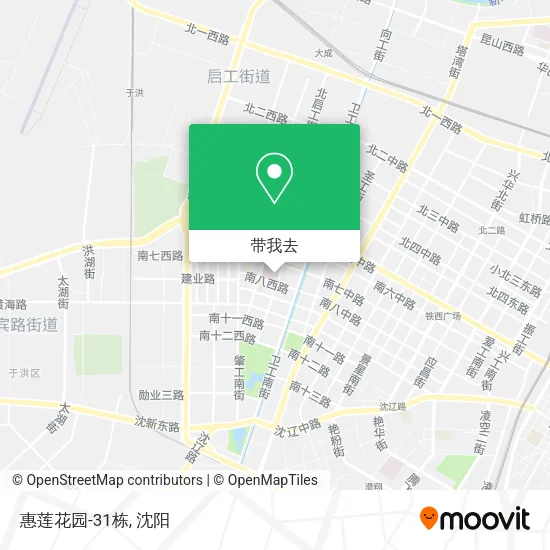 惠莲花园-31栋地图