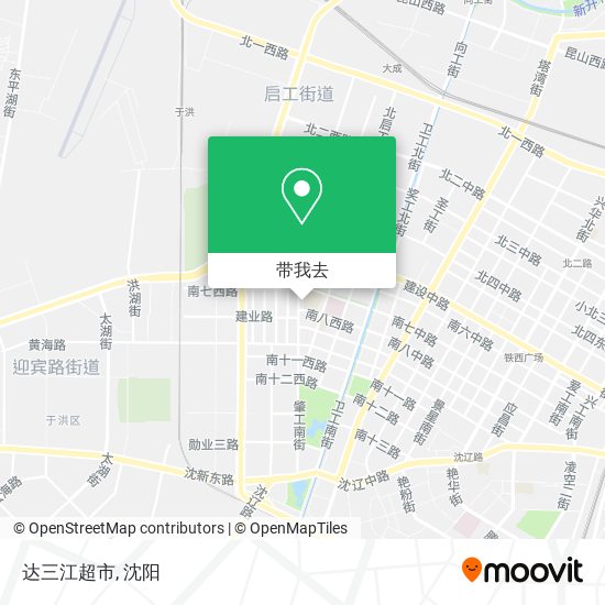 达三江超市地图