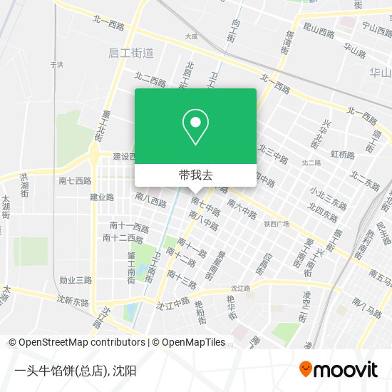 一头牛馅饼(总店)地图