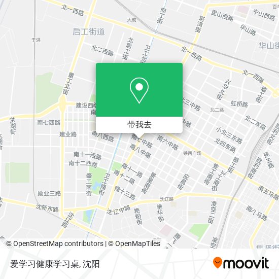 爱学习健康学习桌地图