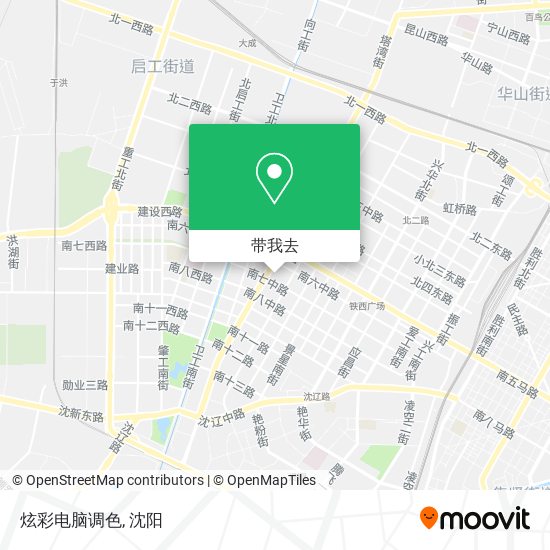 炫彩电脑调色地图