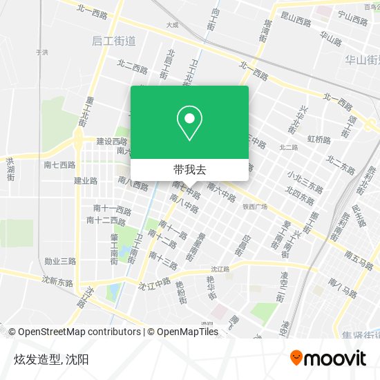 炫发造型地图