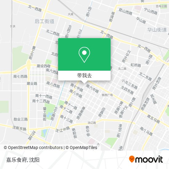 嘉乐食府地图