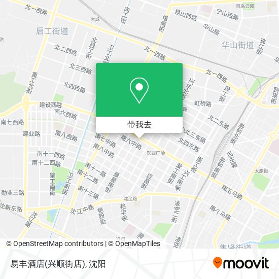易丰酒店(兴顺街店)地图