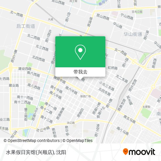 水果假日宾馆(兴顺店)地图