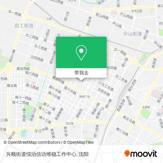 兴顺街道综治信访维稳工作中心地图