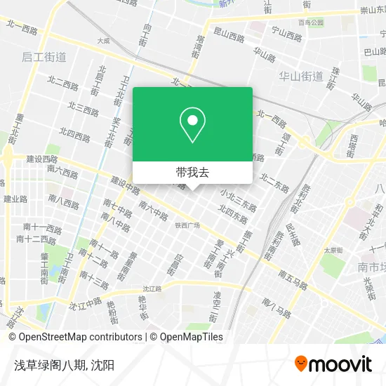 浅草绿阁八期地图