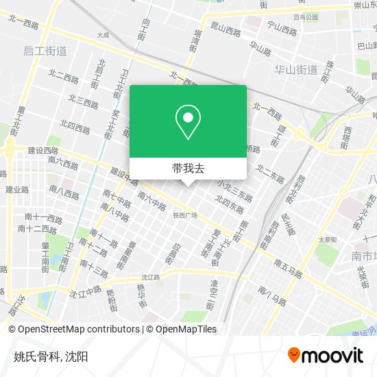 姚氏骨科地图