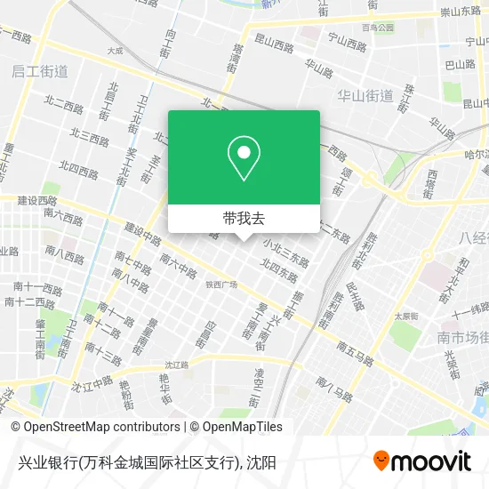 兴业银行(万科金城国际社区支行)地图