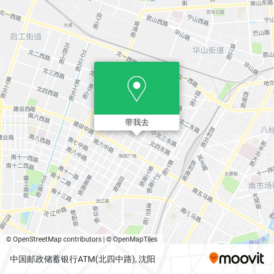 中国邮政储蓄银行ATM(北四中路)地图