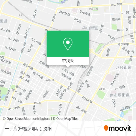 一手店(巴塞罗那店)地图