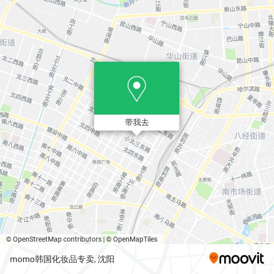 momo韩国化妆品专卖地图