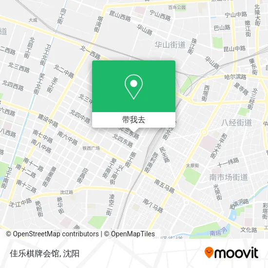 佳乐棋牌会馆地图
