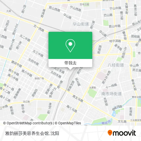 雅韵丽莎美容养生会馆地图