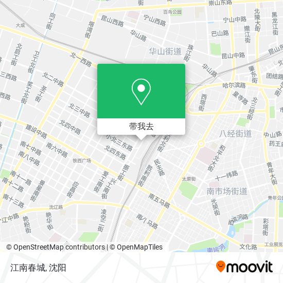 江南春城地图