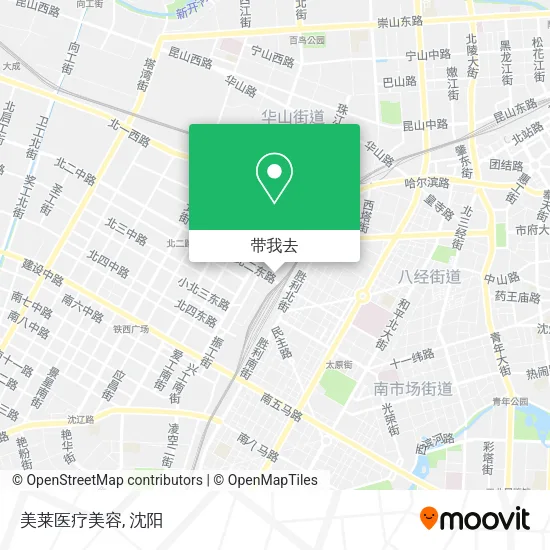 美莱医疗美容地图