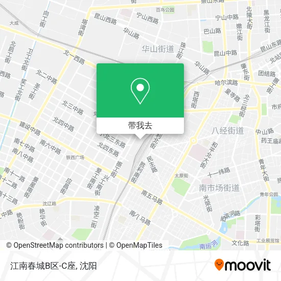 江南春城B区-C座地图