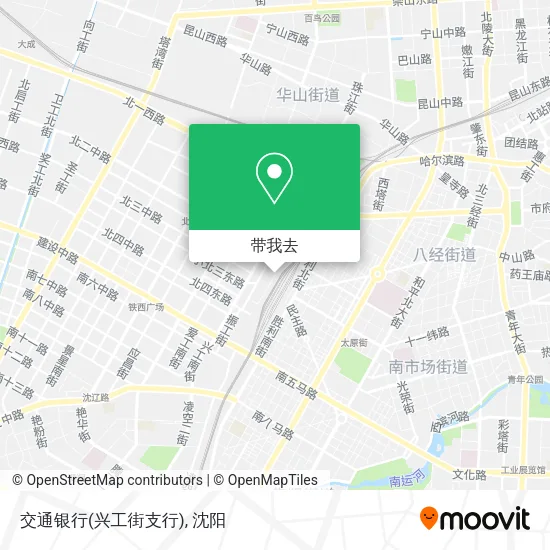 交通银行(兴工街支行)地图
