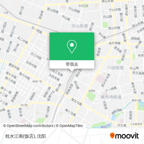 枕水江南(饭店)地图