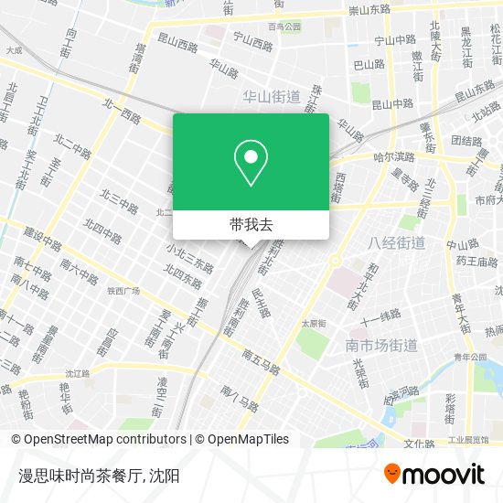 漫思味时尚茶餐厅地图