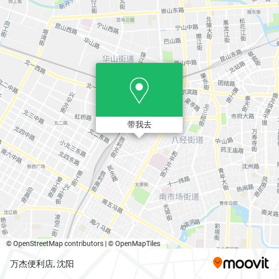 万杰便利店地图