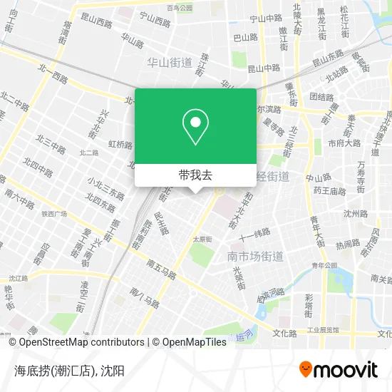 海底捞(潮汇店)地图