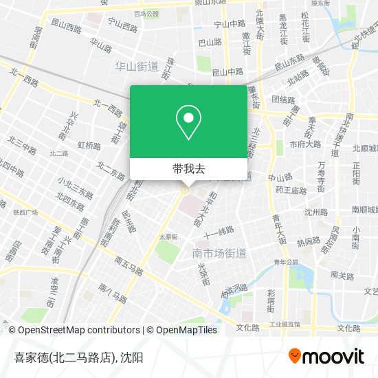 喜家德(北二马路店)地图