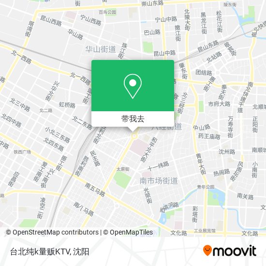 台北纯k量贩KTV地图