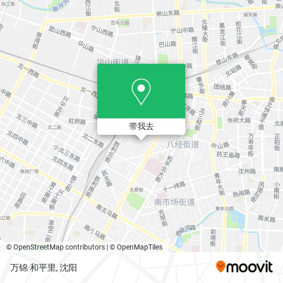 万锦·和平里地图
