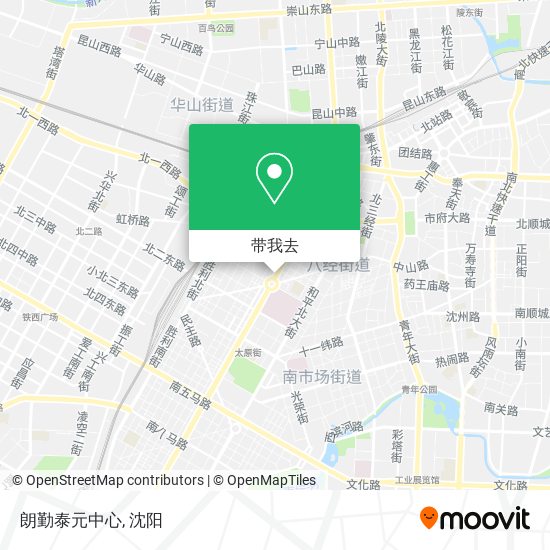 朗勤泰元中心地图