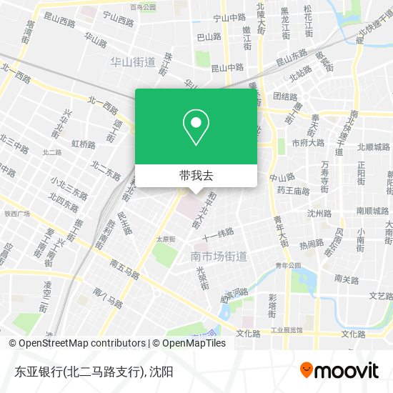 东亚银行(北二马路支行)地图
