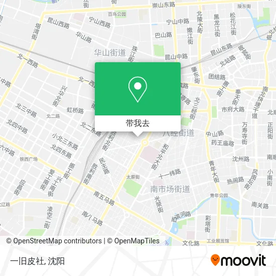 一旧皮社地图